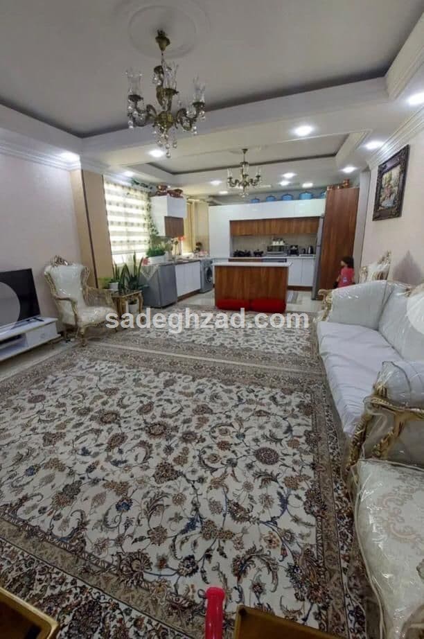 ۷۶ متر/ ۲ خواب/ فول امکانات/خوش نقشه/ غرق نور 4 املاک – املاک صادق زاد